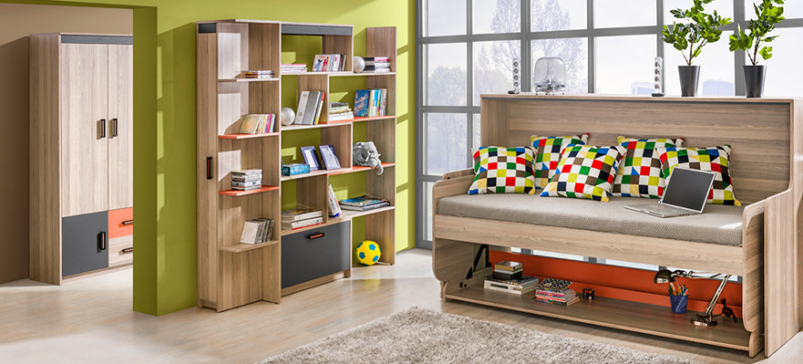 Schrank Kleiderschrank Schrankwand Schlafzimmer Jugendzimmer Farbwahl Neu