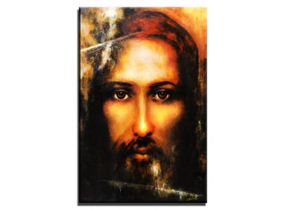Religion Jesus Christus Handarbeit Ölbild Bild Ölbilder Rahmen Bilder G01073