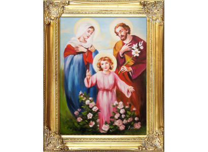 Religion Handarbeit Ölbild Bild Ölbilder Rahmen Bilder G94277