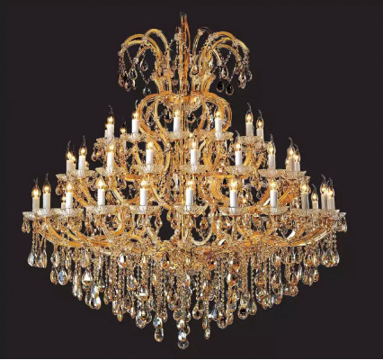 luxuriöser Kristallkronleuchter Qualität neu für das Wohnzimmer