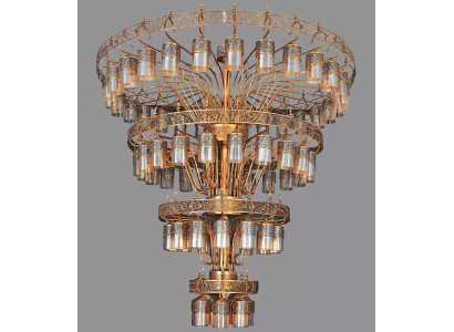 xxl Deckenleuchte Lampe Leuchten Pendel Leuchte Kronleuchter 200x350