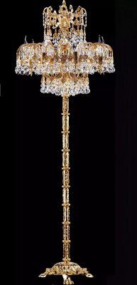 Stehleuchte WohnZimmer Luxus Lesearm Schlafzimmer Crystal klassisch