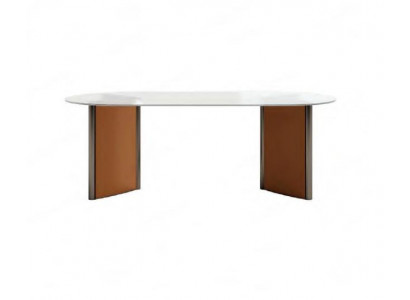 Esszimmer Tisch Ovaler Designer Luxus Tische Holz Modern 200x100 Oval