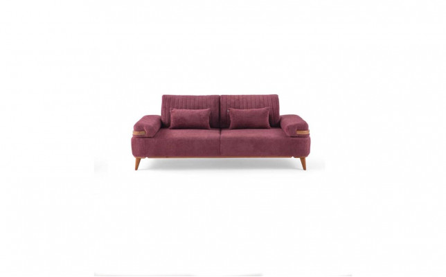 Wohnzimmer Rosa 3-Sitzer Moderner Dreisitzer Luxuriöse Polster Couch