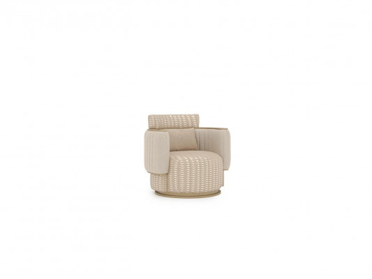 Beige Sessel Wohnzimmer Luxus Polstermöbel Design Modern Einrichtung Neu