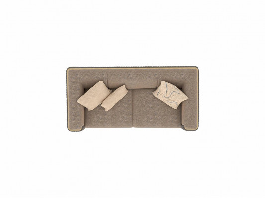 Design Modern Grau Zweisitzer Sofa Couch Wohnzimmer Einrichtung Neu