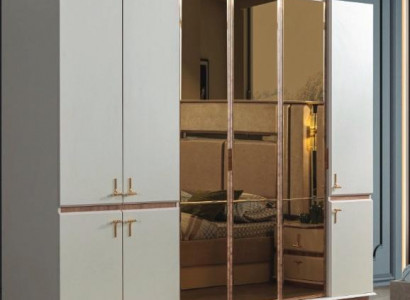Weißer Moderner Kleiderschrank Schlafzimmer Schränke Luxus Holz Möbel