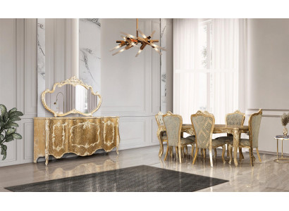 Esszimmer Esstisch 6x Stühle Tisch Luxus Tische Klassische Ess Gruppe Set 7tlg.