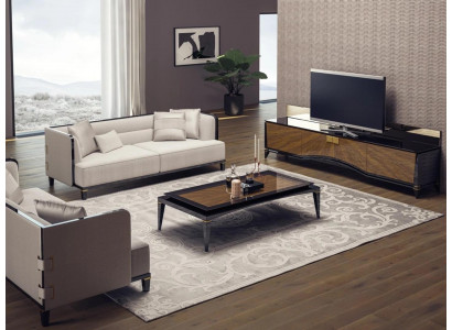  Polstermöbel Sofa Couch Designer 2x Dreisitzer Sofas Modern Weiß Einrichtung