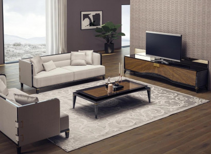  Polstermöbel Sofa Couch Designer 2x Dreisitzer Sofas Modern Weiß Einrichtung