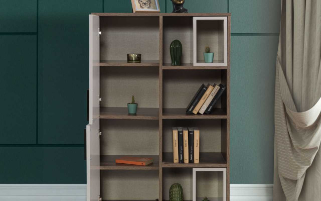 Modernes Weißes Bücherregal Kinderzimmer Möbel Designer Holz Schränke