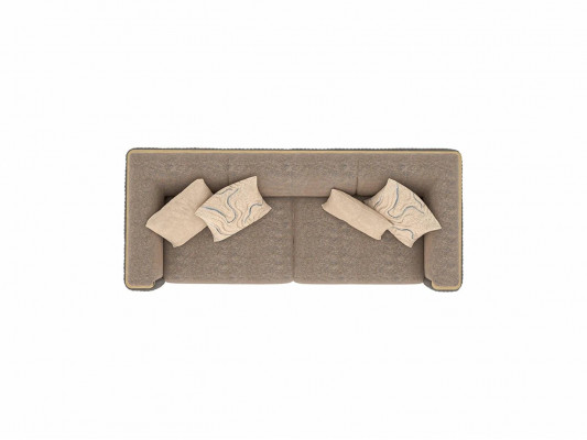 Grau Dreisitzer Sofa Luxus Design Polstermöbel Modern Wohnzimmer Sofas Couch