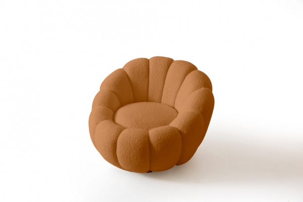 Luxus Sessel Club Fernseh Textil Einrichtung Möbel Lounge Relax Stuhl