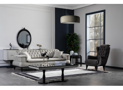 Luxus Sofagarnitur 31 Sitzer Couchtisch Beistelltisch Sofa Neu Set 4tlg