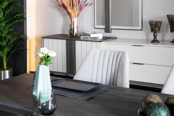 Esszimmer Tisch 4x Stühle 5tlg. Design Möbel Modern Set Garnitur Neu