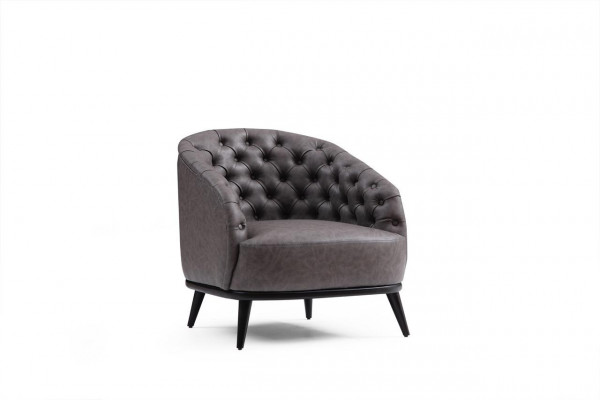 Luxus Sessel Chesterfield Einsitzer Couch Möbel Lounge Club Sofa 1er