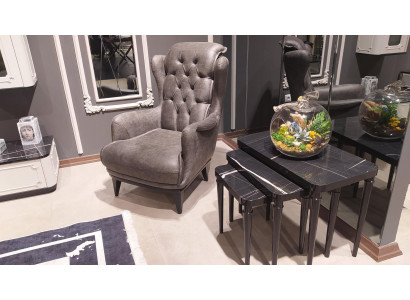 Wohnzimmer Beistelltisch Luxus Tisch Design Möbel 70x40cm Holz Einrichtung