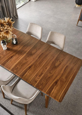 Komplett Set Tisch 4x Stühle Esszimmer Set Ess Gruppe Holz 5tlg neu