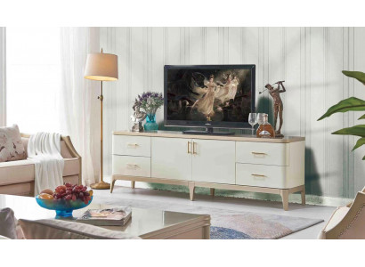tv Schrank Lowboard Möbel Schränke Wohnzimmer Sideboard Weiß Kommode Sideboards