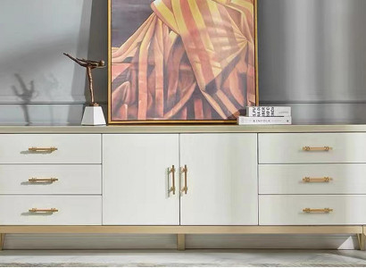 Sideboard Kommode Designer Luxus Schränke Holz Weiß Kommoden Schrank