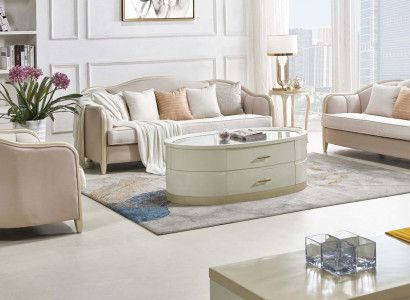 Klassische Sofagarnitur Couch Polster Möbel Designer Sofa Couchen