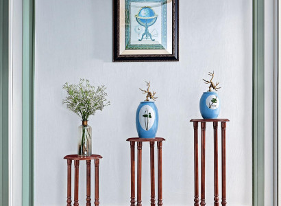 Ständer Blumenständer Ablage Holz Blumentopf Ständer Möbel Zubehör