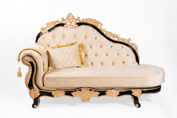 Klassische Chesterfield Couch Barock Stil Sofgarnitur Gruppe Couchen 3tlg.