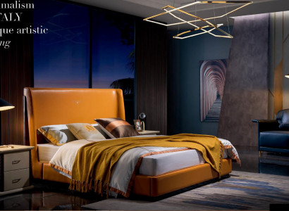 Bett Nachttisch 3 tlg. Schlafzimmer Set Design Modern Luxus Betten Gruppe