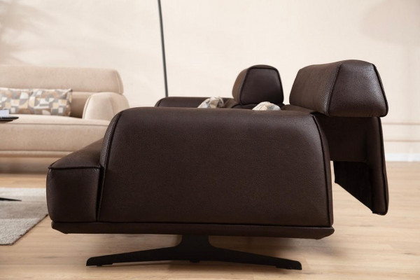 Sofa 3 Sitzer Designer Sofa Couch Polster Sofas Couchen Stoff Leder Neu