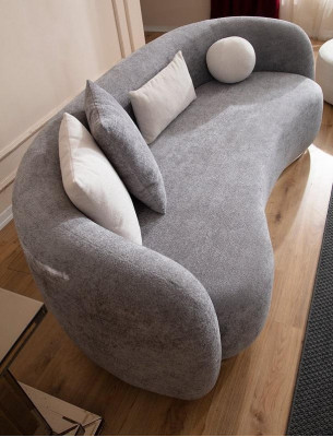 Design Moderne Viersitzer Couch Polster Sofa 4er Sitz Möbel Big Sofas Neu Sofas