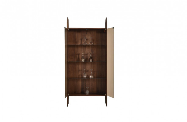 Wohnzimmer Set Besteht aus Vitrine TV Lowboard und TV Rahmen 3tlg. neu
