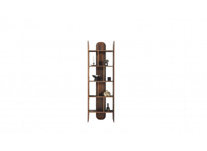 Design Bücherschränk Wohnzimmer Schränke Holz Braun Farbe neu Regale