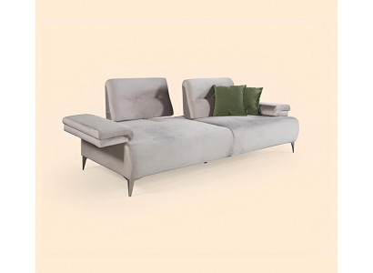  Hellbeiges Sofa Designer 3-Sitzer Wohnzimmer Edle Couchen Moderne Sofas
