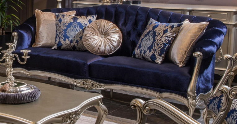 Komplett Set Sofagarnitur 3+2+1 Sitz Sofas Couchtisch Designer Sofa 4tlg