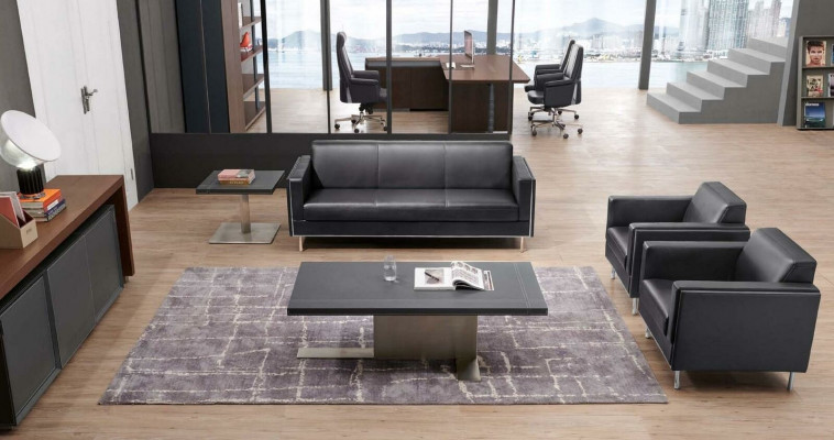 Wohnzimmer Set Luxus Sofagarnitur 3+1+1 Sitzer mit Couchtisch Möbel Neu