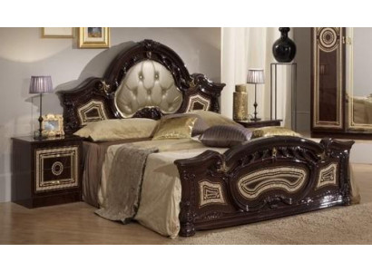 Chesterfield 3 tlg. Set Bett 2x Nachttisch Betten Doppel Hotel Polster Konsole