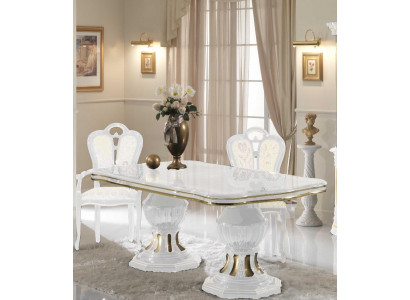 Klassischer Designer Esstisch Tisch Wohnzimmer Italienischer Tische Stil Möbel
