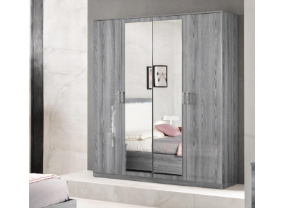 Kleiderschrank Holz Schrank Schränke Holz Garderobe Möbel Design Schlafzimmer