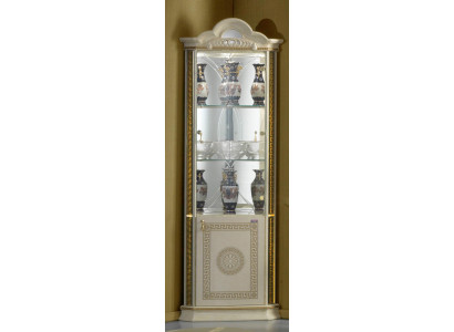 Kommode Regal Holz Vitrine Schrank Anrichte Schränke Klassische Eckvitrinen Neu