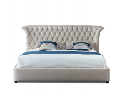 Design Leder Bett Ehe Chesterfield Hotel Luxus Schlaf Zimmer Doppel Betten