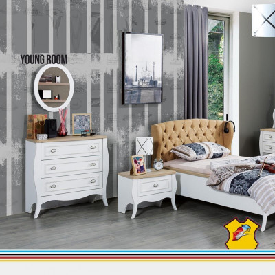 Kommoden Holz Design Schlafzimmer Kommode Spiegel Sideboard Luxus Stil