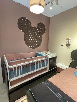 Kinderbett Kinderzimmer Möbel Betten Weiß Säugling Babybett Bett 