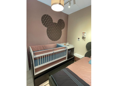 Kinderbett Kinderzimmer Möbel Betten Weiß Säugling Babybett Bett 