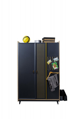 Schlafzimmer Kleiderschrank Design Jugend Kleiderschränke Blau Möbel Neu