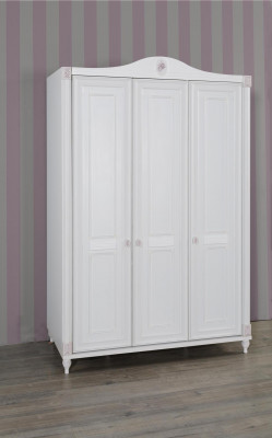 Design Kleiderschrank Kinderzimmer Schrank Möbel Holz Weiß Luxus
