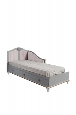 Kinderzimmer Möbel 5tlg Set Design Bett Nachttisch Kleiderschrank 