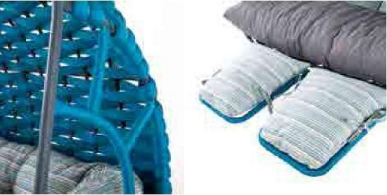 Hängekorb Schaukel Sessel  Hängestuhl Gartensessel Hängesessel Hängeschaukel