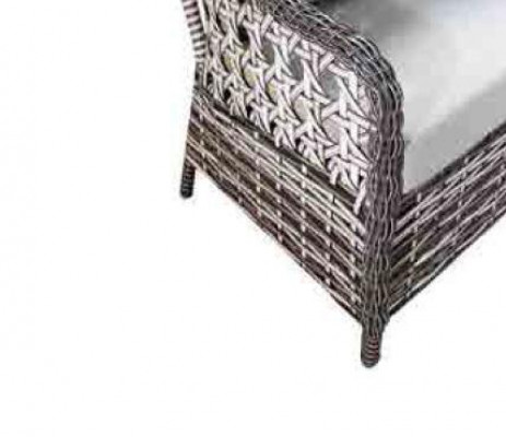 Moderne Gartenmöbel Luxus Sofagarnitur Tisch Hocker Sessel Sitzgruppe