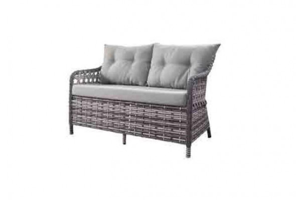 Moderne Gartenmöbel Luxus Sofagarnitur Tisch Hocker Sessel Sitzgruppe