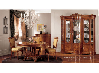 Vitrine Schränke Braun Groß Vitrinen Luxus Schrank Holz Esszimmer
